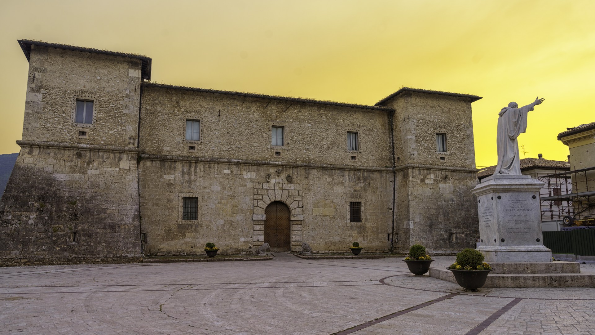 Norcia, Umbria, Italy: the castle known as Castellina